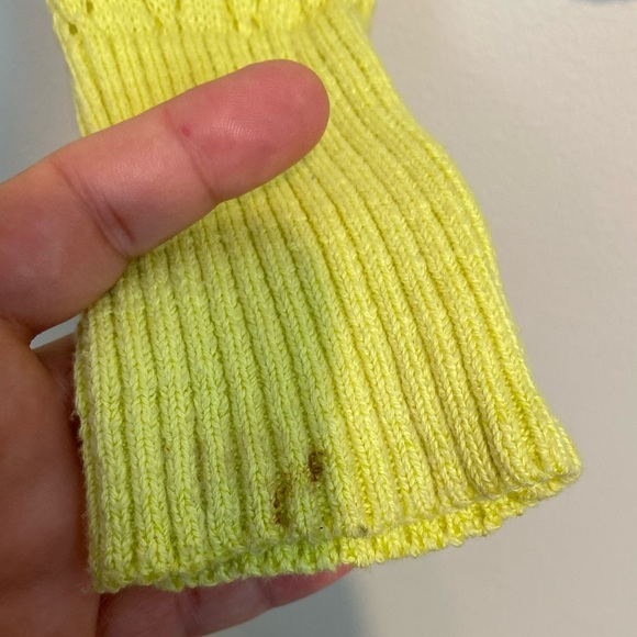 Vintage Anthropologie X Yellow Bird Sparrow Valance Cardigan Lace Collar Knit - Picture 8 of 8